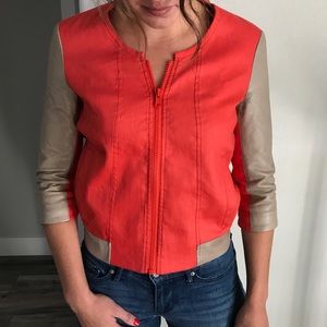 Helmut Lang Lambskin Bomber